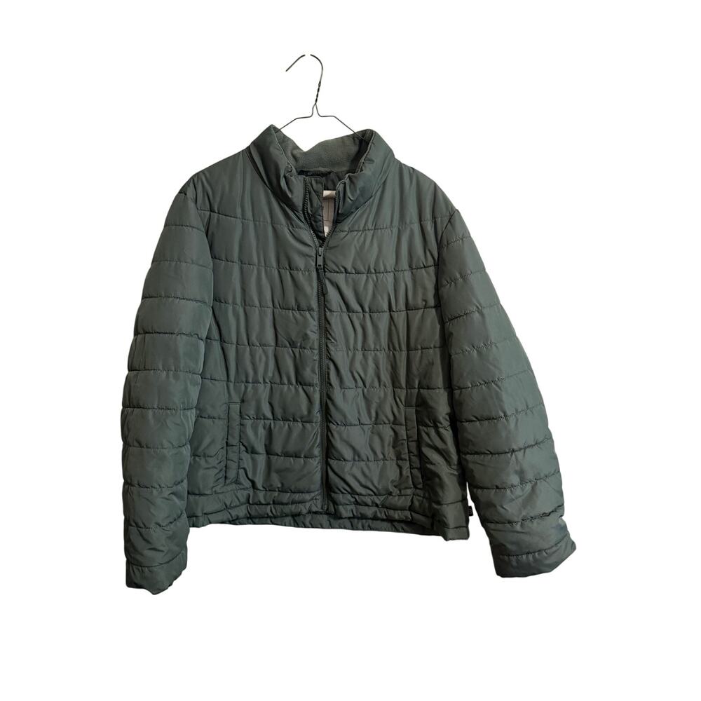 GAP Cold Control Water Resistent Women's Green Puffer Jacket Size XL